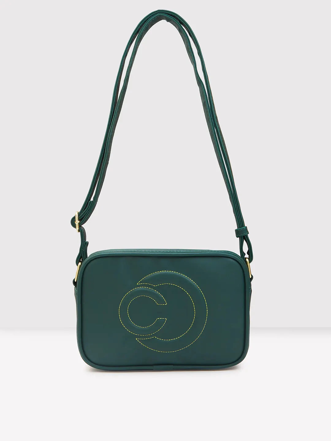 Caprese green sling bag online