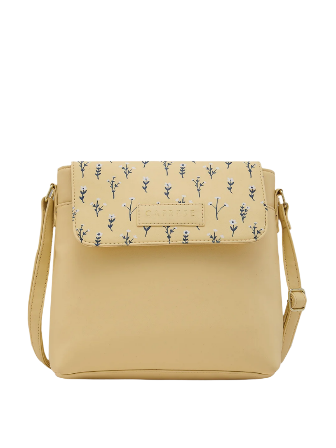 Caprese yellow sling bag best sale