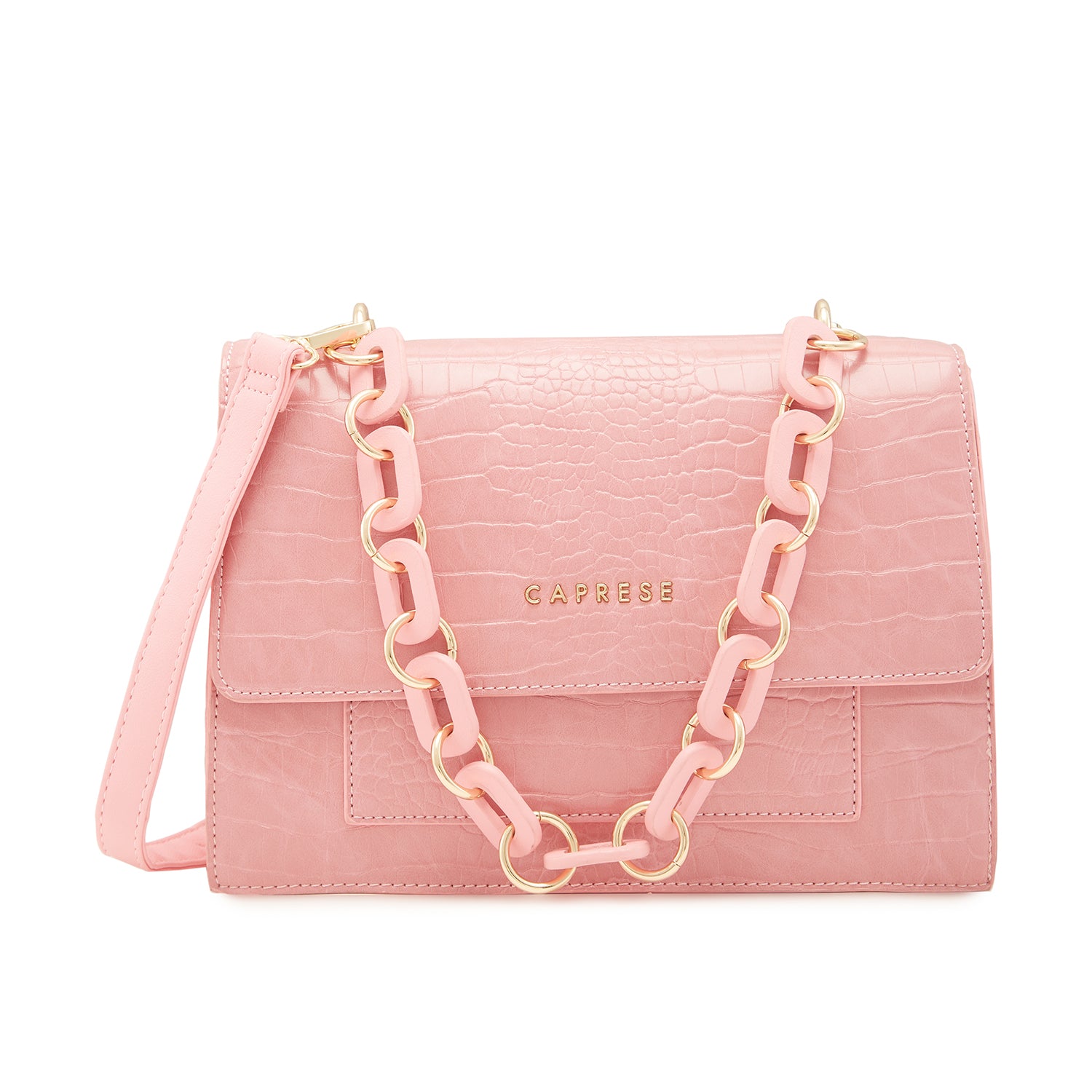 Buy Caprese Sheena Sling Medium Blush Rs.2499 Caprese Bags