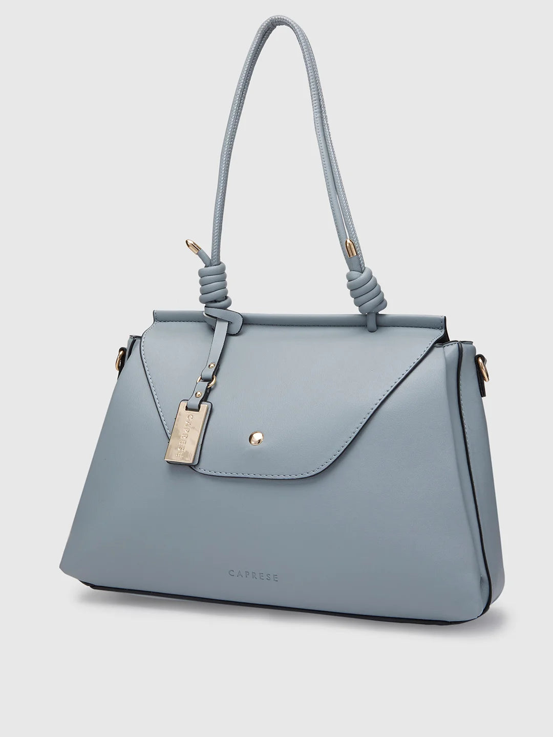 Buy Caprese Evalina Satchel Large Grey Rs.989 Caprese Bags