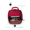 Caprese Cindy Backpack Small Bright Red