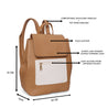 Caprese Inessa Backpack  Camel