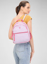 Caprese Mia Fashion Backpack Medium Lilac