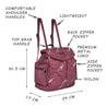 Caprese Olive Backpack Medium Maroon