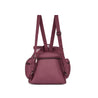 Caprese Olive Backpack Medium Maroon