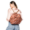 Caprese Olive Backpack Medium Tan