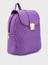 Caprese Shelbee Fashion Backpack Medium Purple