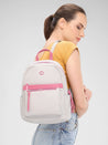 Caprese Sia Fashion Backpack Medium Beige