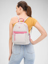 Caprese Sia Fashion Backpack Medium Beige