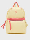 Caprese Sia Fashion Backpack Medium Light Yellow