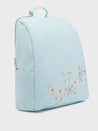 Caprese Sierra Backpack Embroidery Large Light Blue