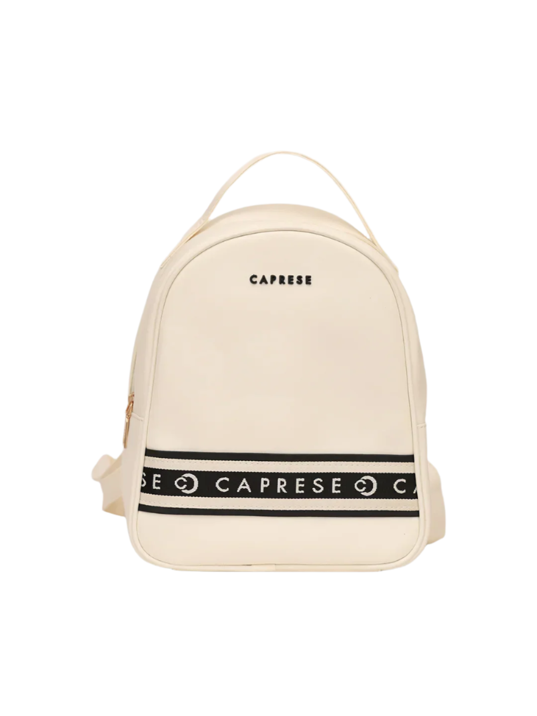 Caprese Trinity Fashion Backpack Medium Solid Women'S Bag Cream