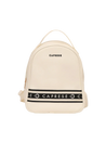 Caprese Trinity Fashion Backpack Medium Solid Women'S Bag Cream