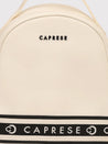 Caprese Trinity Fashion Backpack Medium Solid Women'S Bag Cream