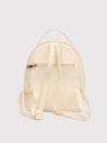 Caprese Trinity Fashion Backpack Medium Solid Women'S Bag Cream