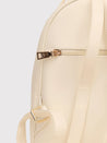 Caprese Trinity Fashion Backpack Medium Solid Women'S Bag Cream