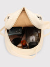 Caprese Trinity Fashion Backpack Medium Solid Women'S Bag Cream