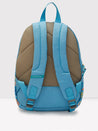 Caprese Xenia Backpack Medium Light Blue Printed