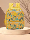 Caprese Xenia Backpack Small Yellow Printed