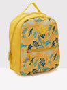 Caprese Xenia Backpack Small Yellow Printed