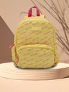 Caprese Zoe Backpack Medium Dual Compartment Yellow