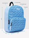 Caprese Zoe Fashion  Backpack Large Light Blue