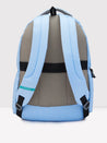 Caprese Zoe School Backpack Large Light Blue