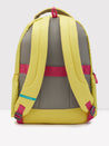 Caprese Zoe School Backpack Large Yellow