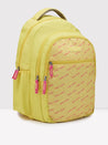 Caprese Zoe School Backpack Large Yellow