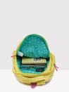 Caprese Zoe School Backpack Large Yellow