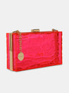 Caprese Ava Clutch Small Pink