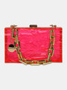 Caprese Ava Clutch Small Pink