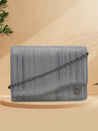 Caprese Bertha Clutch Medium Pewter