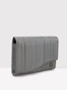 Caprese Bertha Clutch Medium Pewter