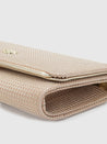 Caprese Delmi Clutch Medium Champagne Gold