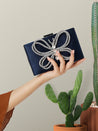 Caprese Ella Clutch Medium Blue