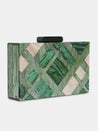 Caprese Gisella Clutch Small Green