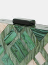 Caprese Gisella Clutch Small Green