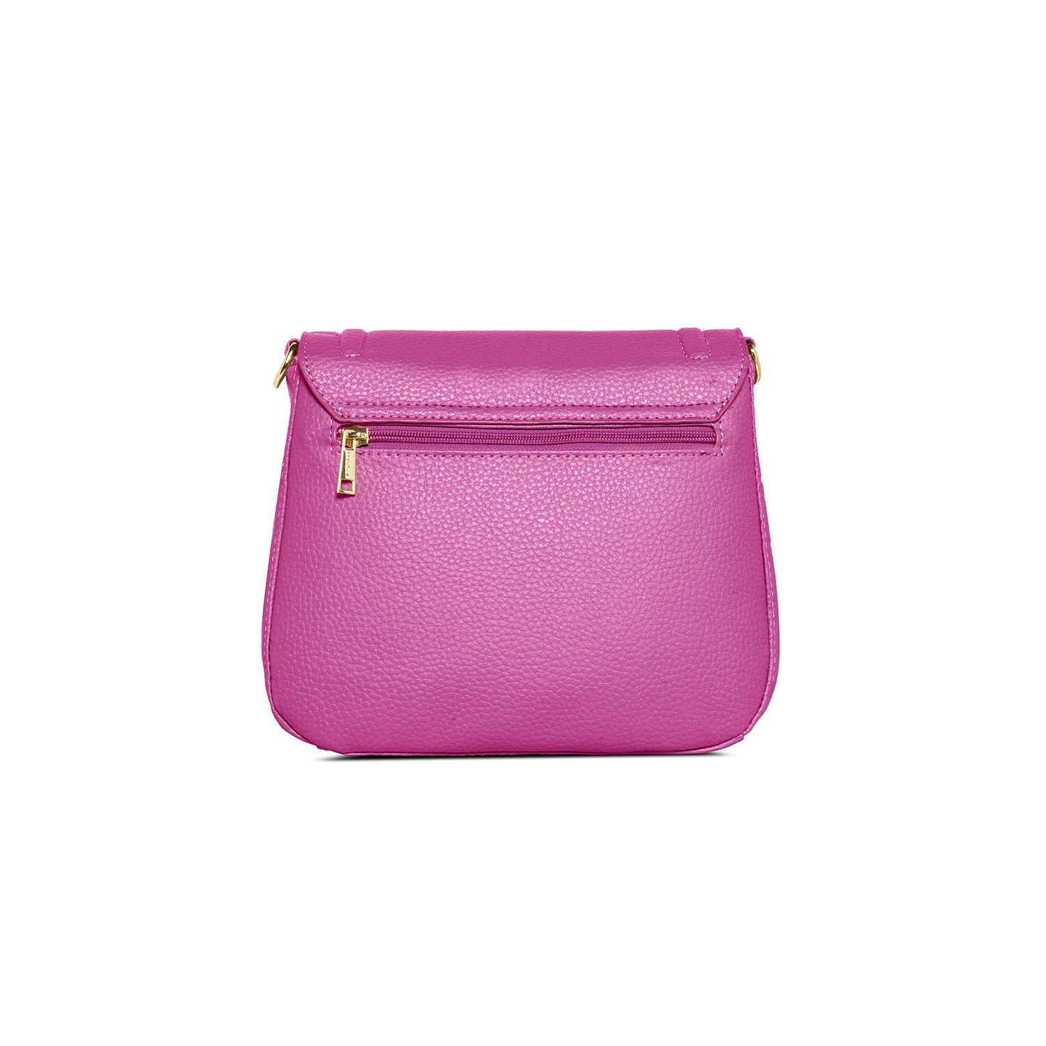 Fuchsia Leather Clutch Bag Crossbody Bag Pink Grab Bag 