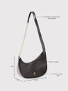 Caprese July Baguette Sling Medium Black