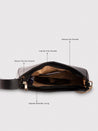 Caprese July Baguette Sling Medium Black