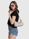 Caprese Karina Hobo Medium Soft Pink