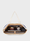 Caprese Trinity Laptop Bag Large Women Handbag | Office Handbag Navy