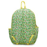 Caprese Blossom Laptop Backpack Large Light Green