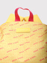 Caprese Zoe Laptop Backpack Large Yellow