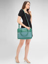 Caprese Jasper Laptop Bag Large Light Green