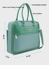 Caprese Jasper Laptop Bag Large Light Green