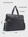 Caprese Julie Laptop Bag Large Black