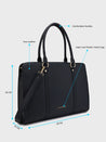 Caprese Sienna Laptop Bag Large Black