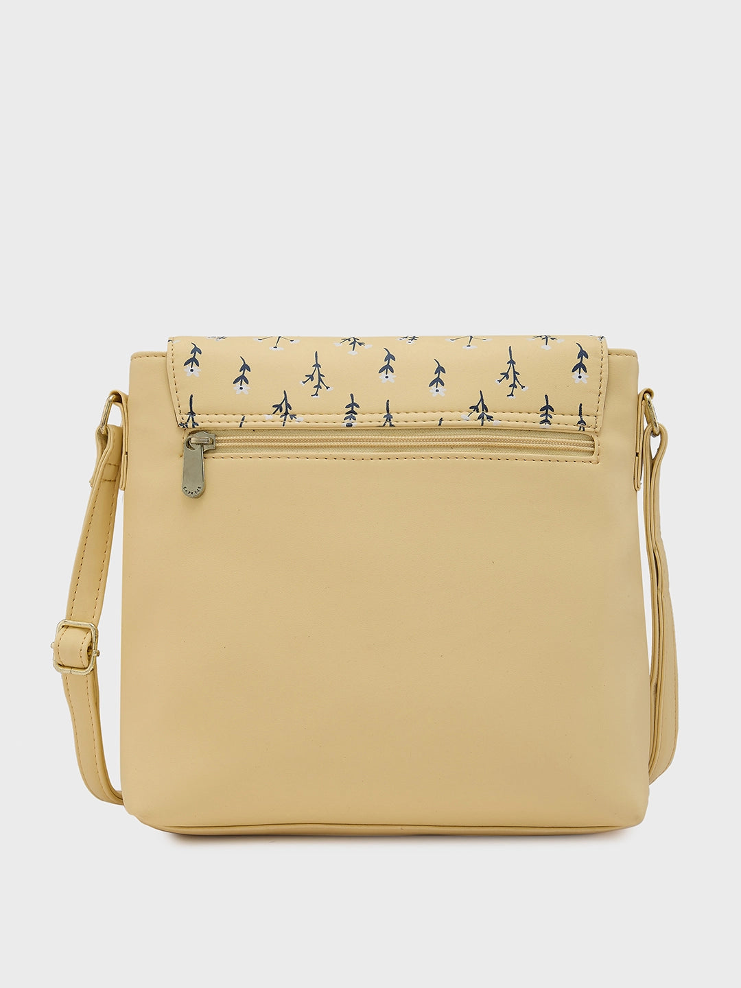 Caprese Pensa Flap Sling Small Mellow Yellow